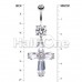 Elegant Cross Sparkle Cubic Zirconia Belly Button Ring