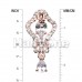 Rose Gold Hera Sparkle Reverse Cubic Zirconia Belly Button Ring