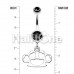 Multi Hearts Brass Knuckle Belly Button Ring Multi Hearts Brass Knuckle Belly Button Ring