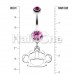 Multi Hearts Brass Knuckle Belly Button Ring Multi Hearts Brass Knuckle Belly Button Ring