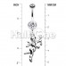 Valentines Cupid's Arrow Love Struck Belly Button Ring Valentines Cupid's Arrow Love Struck Belly Button Ring