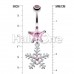 Stars and Snowflakes Belly Button Ring