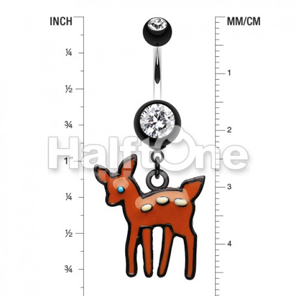 Deer belly button rings 2025