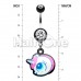 Baby Unicorn Belly Button Ring