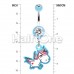 Adorable Unicorn Belly Button Ring