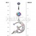 Crescent Moon Fairy Belly Button Ring