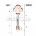 Rose Gold Dainty Princess Key Belly Button Ring