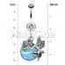 Opal Mystique Fairy Belly Button Ring