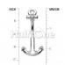 Classic Anchor Dock Belly Button Ring