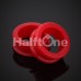 Flexible Silicone Double Flared Ear Gauge Tunnel Plug