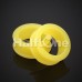 Flexible Silicone Double Flared Ear Gauge Tunnel Plug