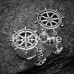 Classic Anchor Wheel with Dock Ear Gauge Tunnel Plug