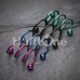 Colorline PVD Triple Twist Spiral Ring