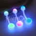 Glow in the Dark Bio Flexible Shaft Acrylic Ball Belly Button Ring
