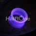 Glow in the Dark Basic Acrylic Double Flared Ear Gauge Tunnel Plug