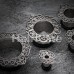 Classic Fliigree Ornate Single Flared Tunnel Plug 